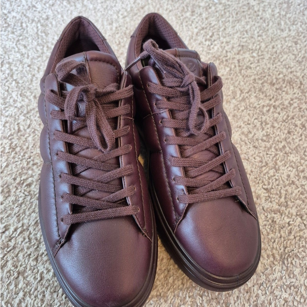 ECCO Street Leather Platform Sneakers Women's 40‎ US 9/9.5